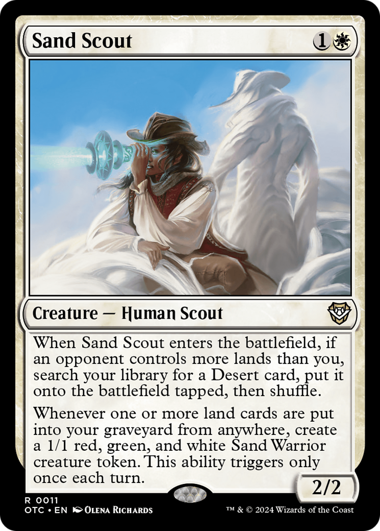 Image of Sand Scout [Outlaws of Thunder Junction Commander]