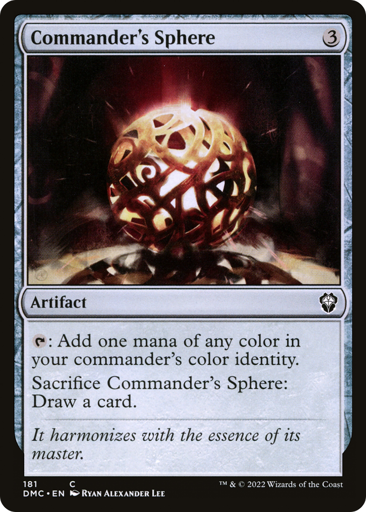 Image of Commander's Sphere [Dominaria United Commander]