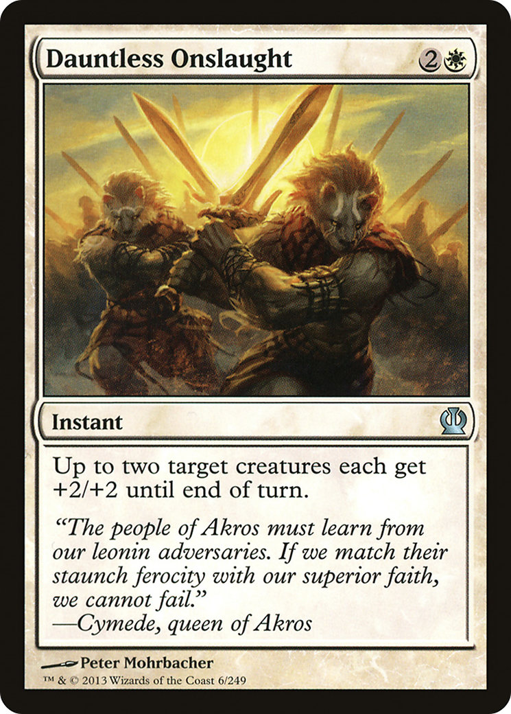 Image of Dauntless Onslaught [Theros]