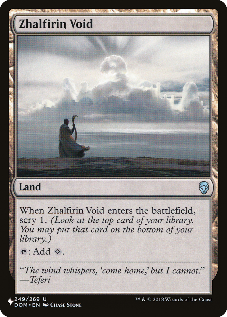 Image of Zhalfirin Void [The List]