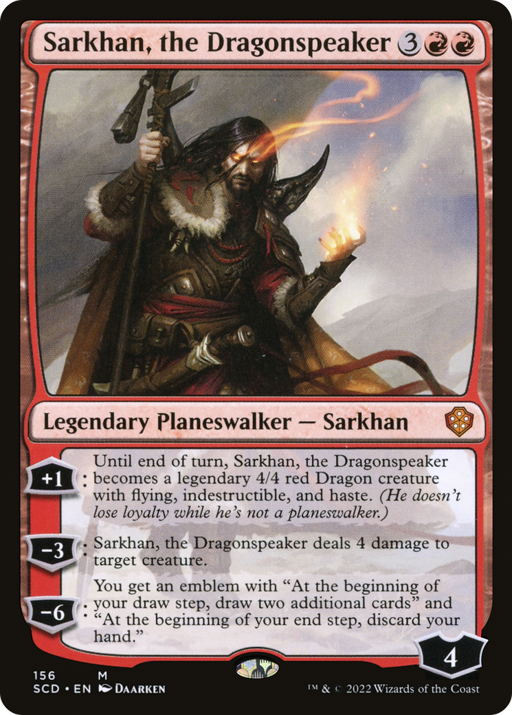 Image of Sarkhan, the Dragonspeaker [Starter Commander Decks]