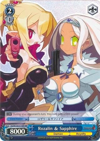 Image of Rozalin & Sapphire (DG/EN-S03-E146R RRR) [Disgaea]