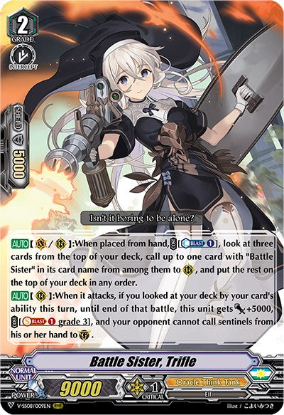 Image of Battle Sister, Trifle (V-SS08/009EN) [Clan Selection Plus Vol.2]
