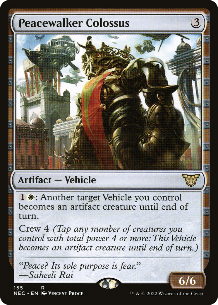 Image of Peacewalker Colossus [Kamigawa: Neon Dynasty Commander]