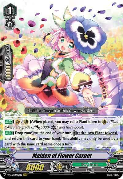 Image of Maiden of Flower Carpet (V-SS07/080EN) [Clan Selection Plus Vol.1]