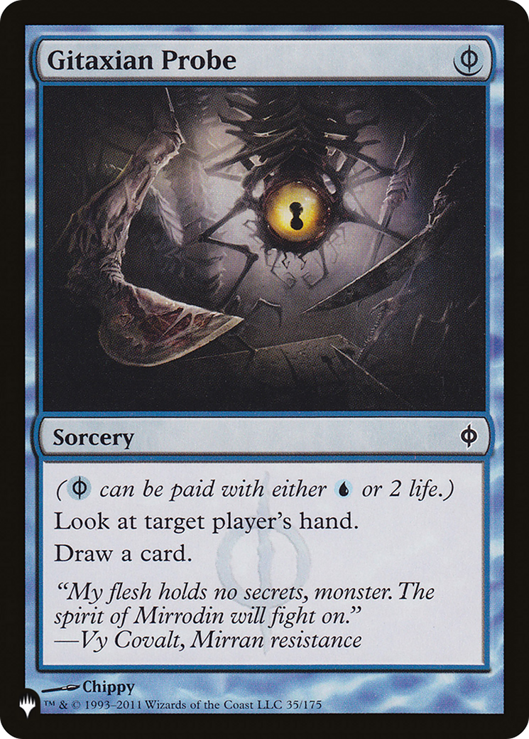 Image of Gitaxian Probe [The List]