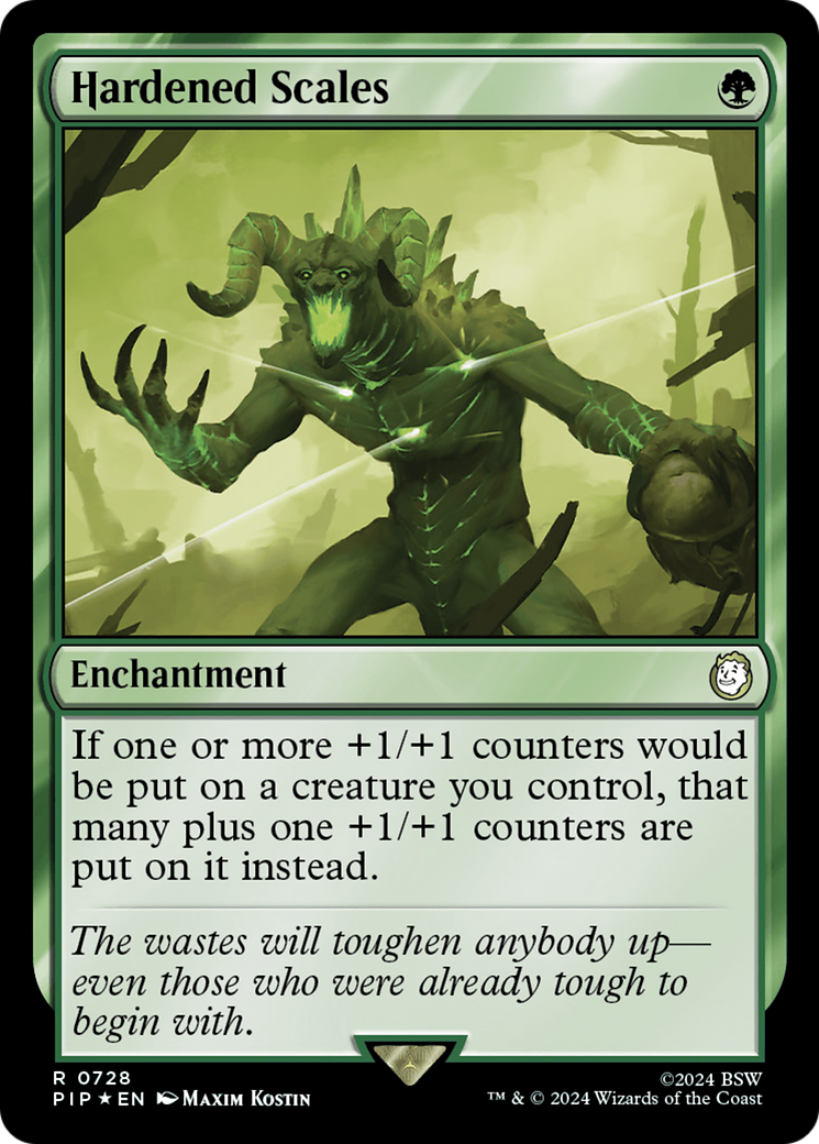 Image of Hardened Scales (Surge Foil) [Fallout]