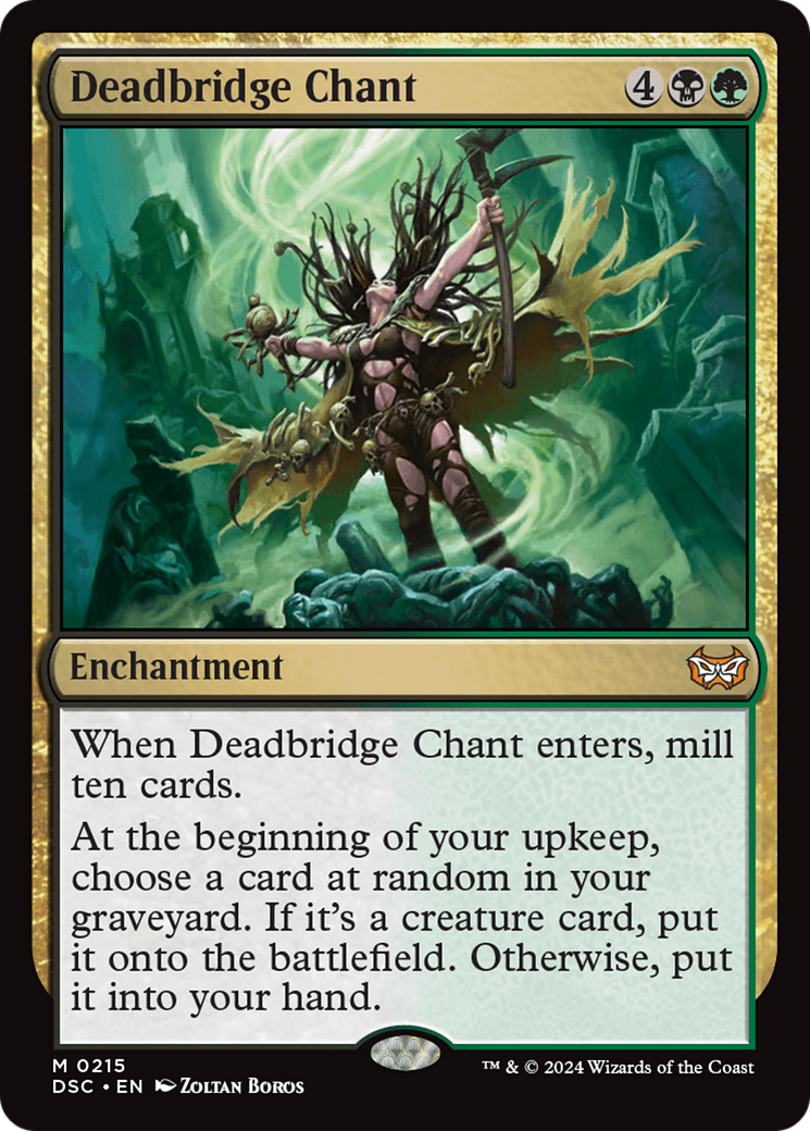 Image of Deadbridge Chant [Duskmourn: House of Horror Commander]