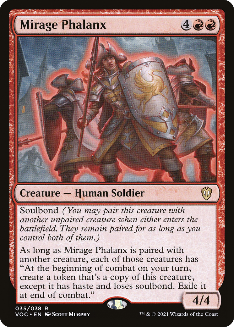 Image of Mirage Phalanx [Innistrad: Crimson Vow Commander]