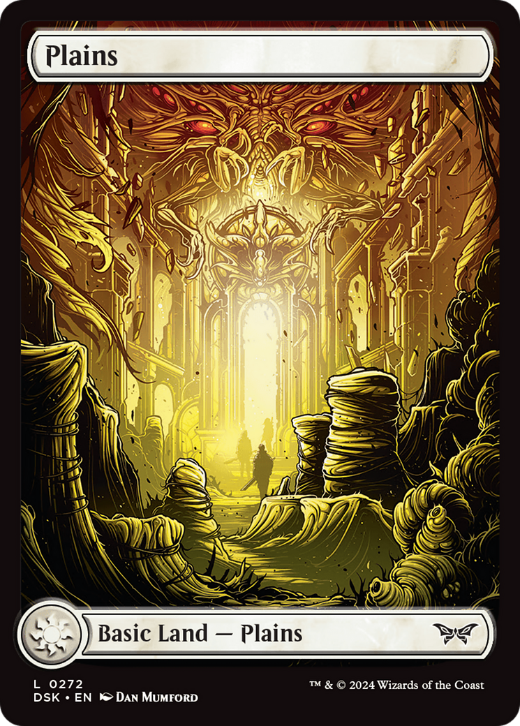 Image of Plains (272) - Full Art [Duskmourn: House of Horror]
