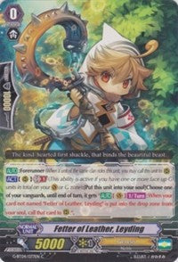 Image of Fetter of Leather, Leyding (G-BT04/077EN) [Soul Strike Against the Supreme]