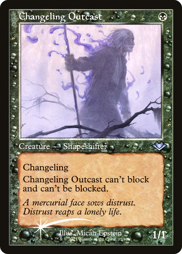 Image of Changeling Outcast (Retro) [Modern Horizons]