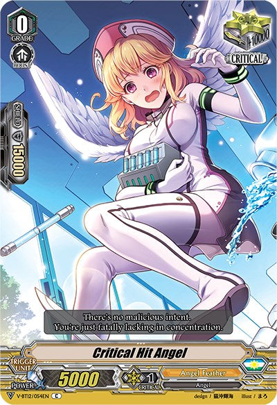 Critical Hit Angel (V-BT12/054EN) [Divine Lightning Radiance]