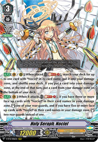 Holy Seraph, Nociel (V-BT12/006EN) [Divine Lightning Radiance]