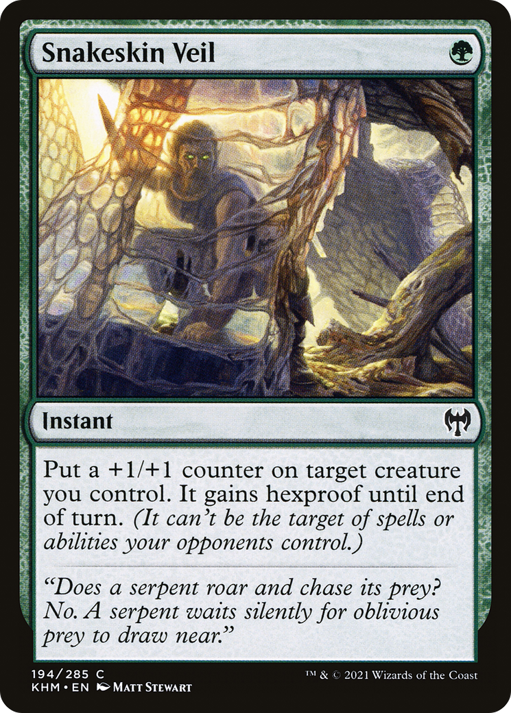 Image of Snakeskin Veil [Kaldheim]