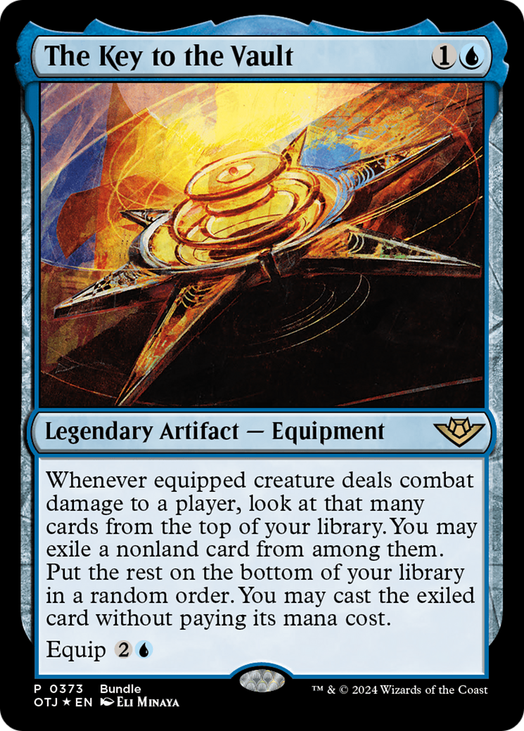 Image of The Key to the Vault (OTJ Bundle) [Outlaws of Thunder Junction Promos]