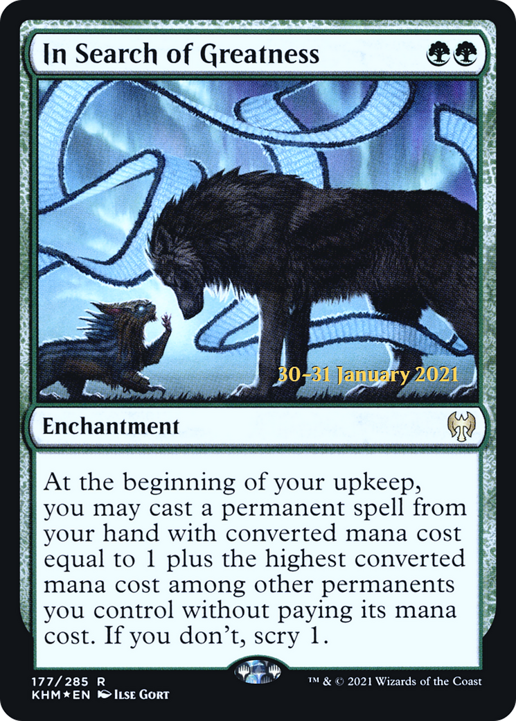 Image of In Search of Greatness [Kaldheim Prerelease Promos]
