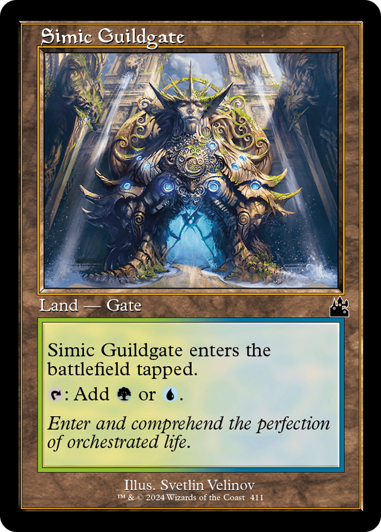 Image of Simic Guildgate (Retro Frame) [Ravnica Remastered]