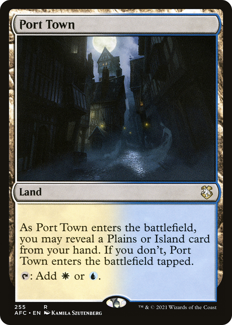 Image of Port Town [Dungeons & Dragons: Adventures in the Forgotten Realms Commander]