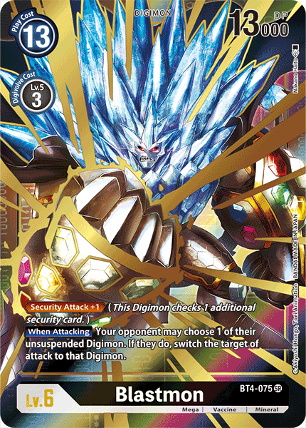 Image of Blastmon [BT4-075] (Alternate Art) [Great Legend]