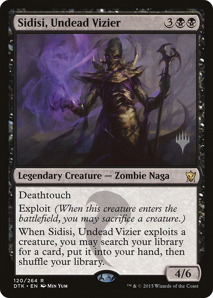 Image of Sidisi, Undead Vizier (Promo Pack) [Dragons of Tarkir Promos]