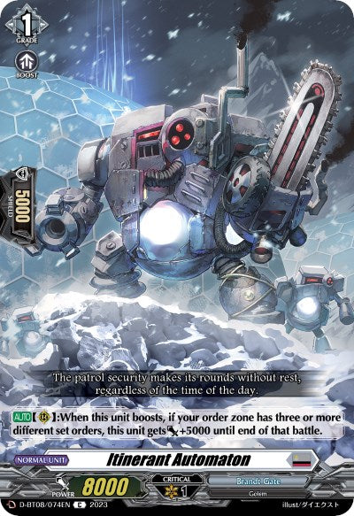 Image of Itinerant Automaton (D-BT08/074EN) [Minerva Rising]