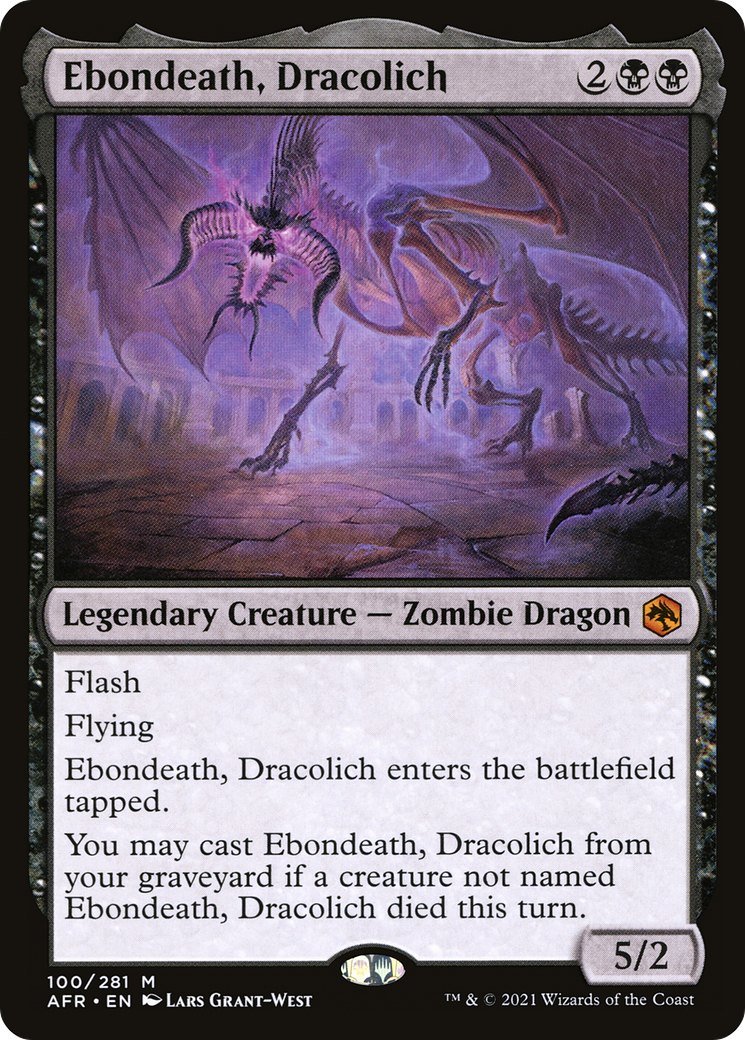 Image of Ebondeath, Dracolich [Dungeons & Dragons: Adventures in the Forgotten Realms]