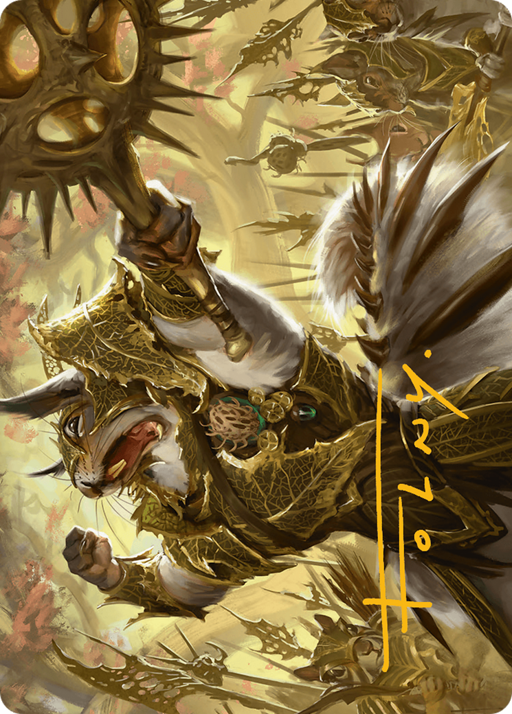 Image of Honored Dreyleader Art Card (Gold-Stamped Signature) [Bloomburrow Art Series]