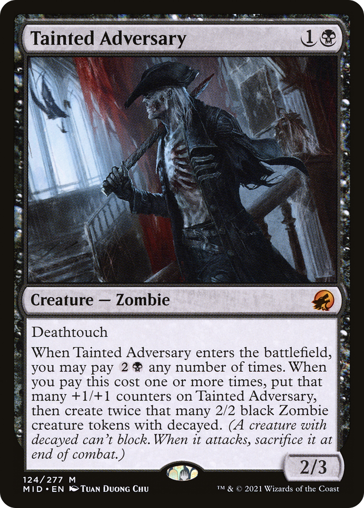Image of Tainted Adversary [Innistrad: Midnight Hunt]
