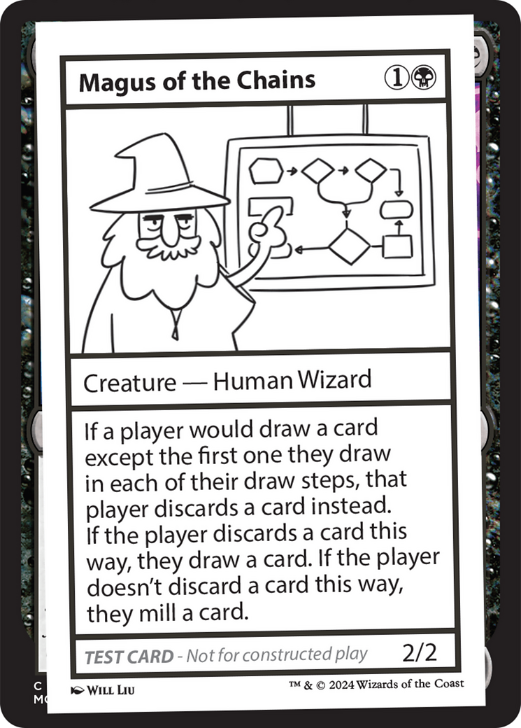 Image of Magus of the Chains [Mystery Booster 2 Playtest Cards]