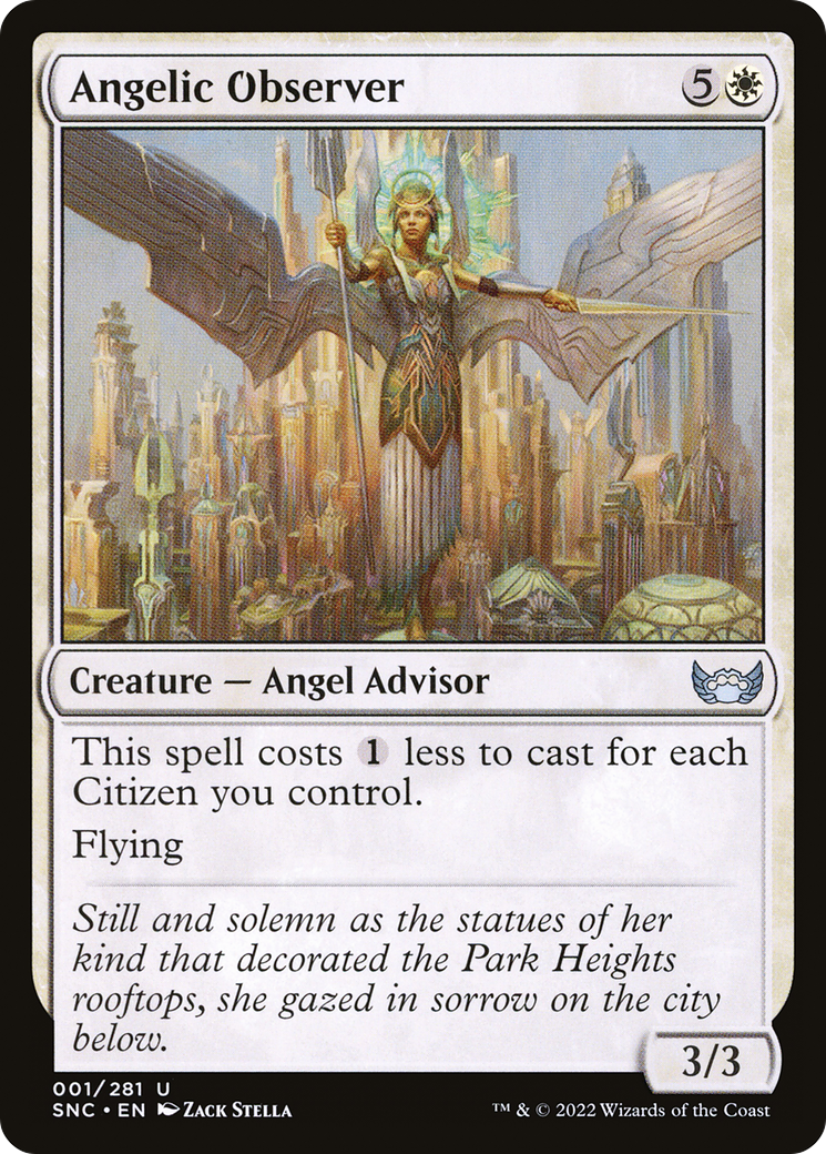 Image of Angelic Observer [Streets of New Capenna]