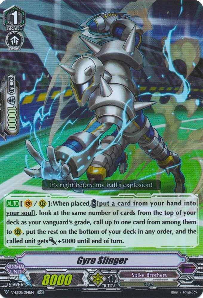 Image of Gyro Slinger (V-EB01/014EN) [The Destructive Roar]