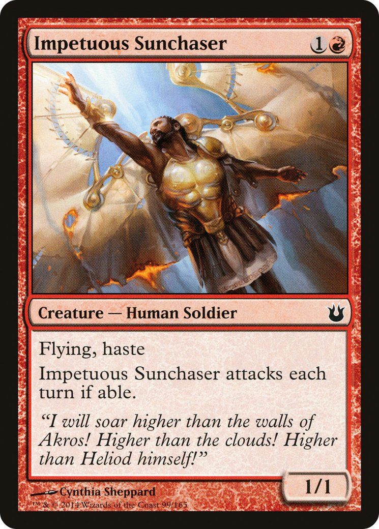 Image of Impetuous Sunchaser [Born of the Gods]