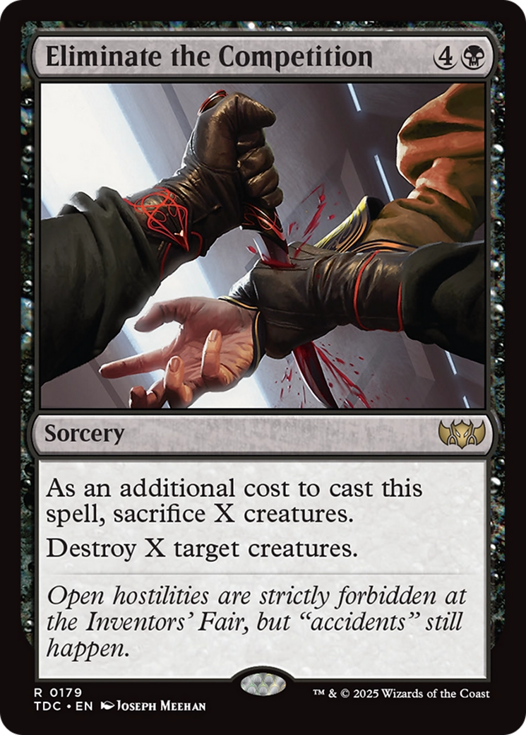Image of Eliminate the Competition [Tarkir: Dragonstorm Commander]