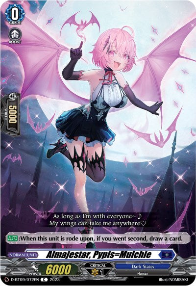 Image of Almajestar, Pypis=Mulchie (D-BT09/072EN) [Dragontree Invasion]