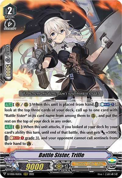 Image of Battle Sister, Trifle (D-VS05/012EN) [V Clan Collection Vol.5]