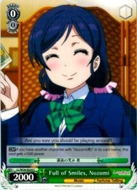 Image of Full of Smiles, Nozomi (LL/W34-E024 C) [Love Live! Vol. 2]
