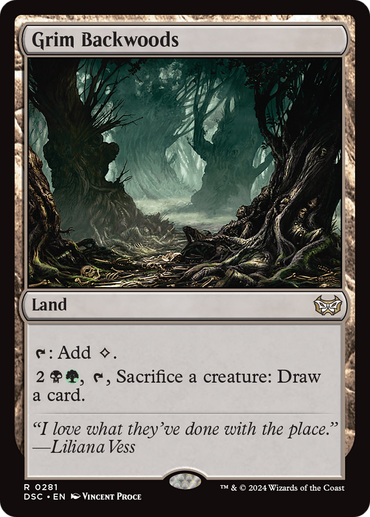 Image of Grim Backwoods [Duskmourn: House of Horror Commander]