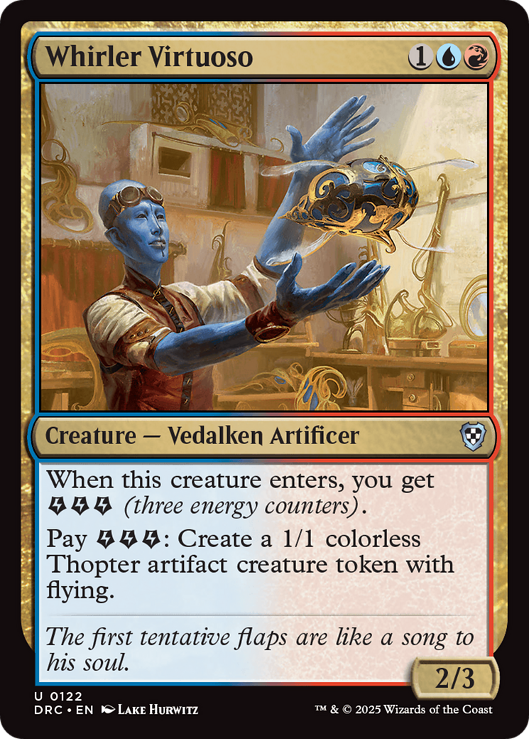 Image of Whirler Virtuoso [Aetherdrift Commander]