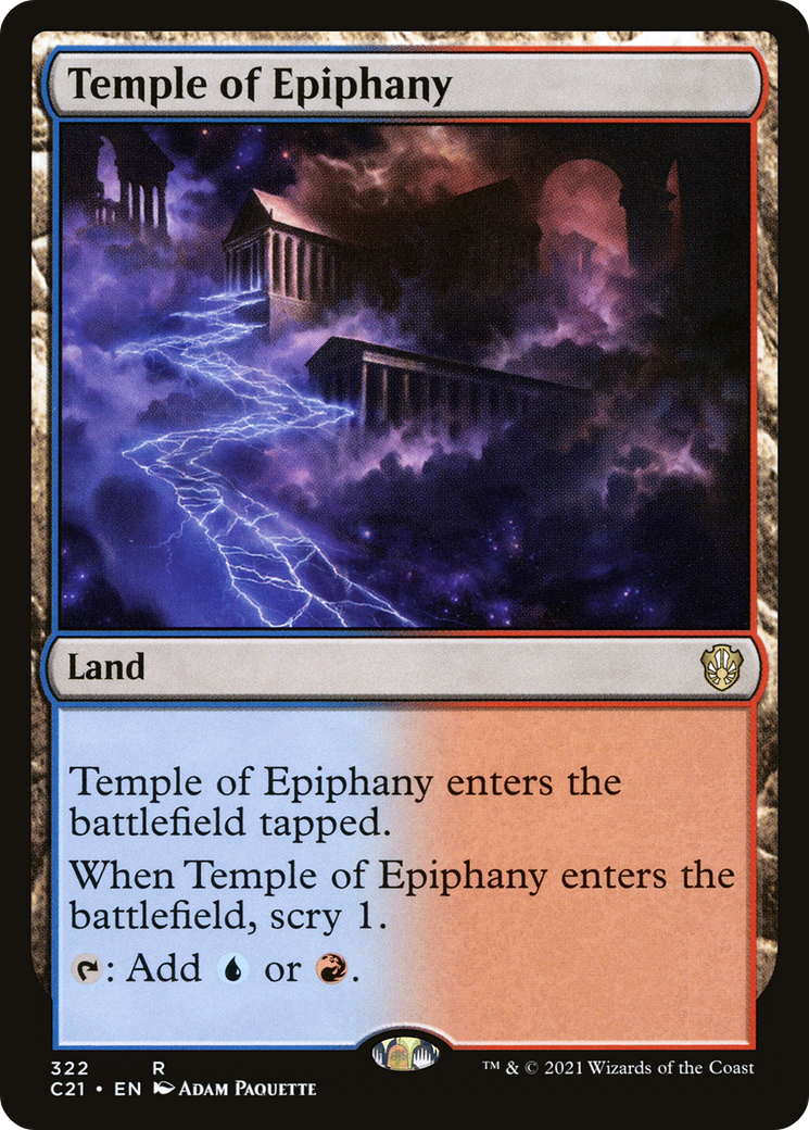 Image of Temple of Epiphany [Commander 2021]