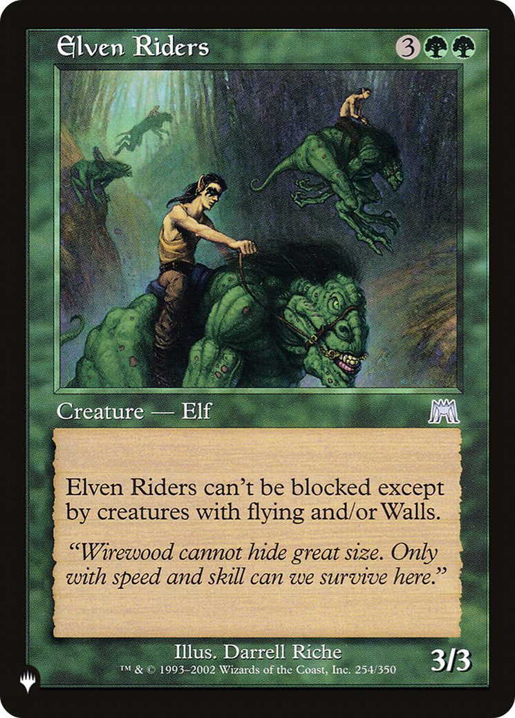Image of Elven Riders [The List]
