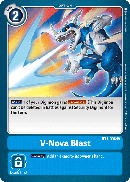 Image of V-Nova Blast [BT1-098] [Release Special Booster Ver.1.0]