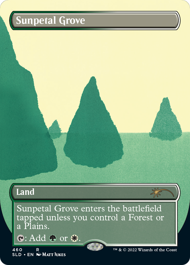 Image of Sunpetal Grove (Borderless) [Secret Lair Drop Series]