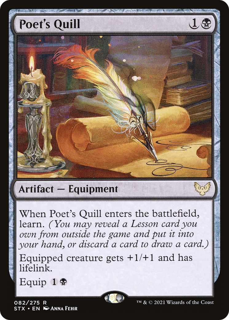 Image of Poet's Quill [Strixhaven: School of Mages]