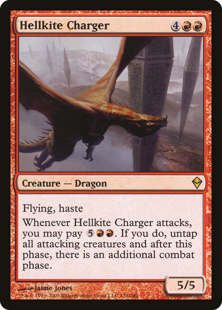 Image of Hellkite Charger [Zendikar]
