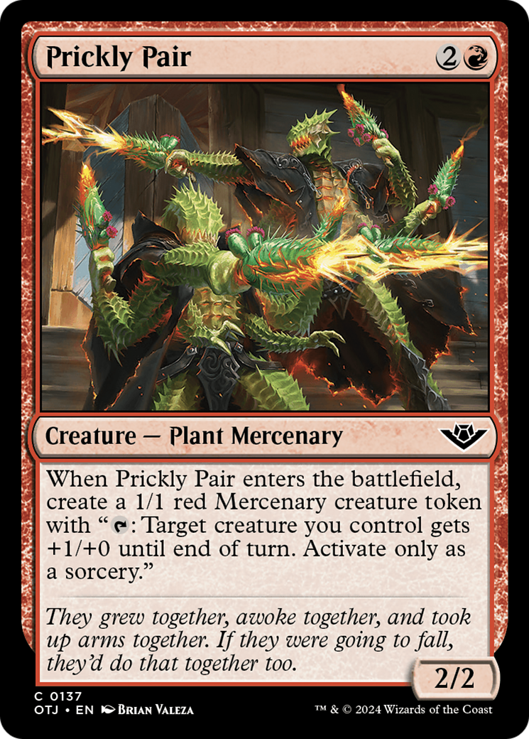 Image of Prickly Pair [Outlaws of Thunder Junction]
