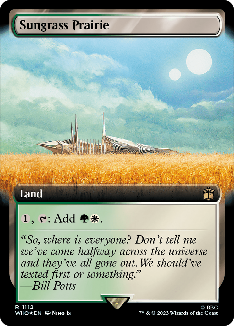 Image of Sungrass Prairie (Extended Art) (Surge Foil) [Doctor Who]