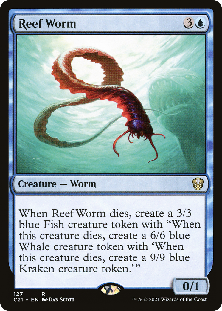 Image of Reef Worm [Commander 2021]