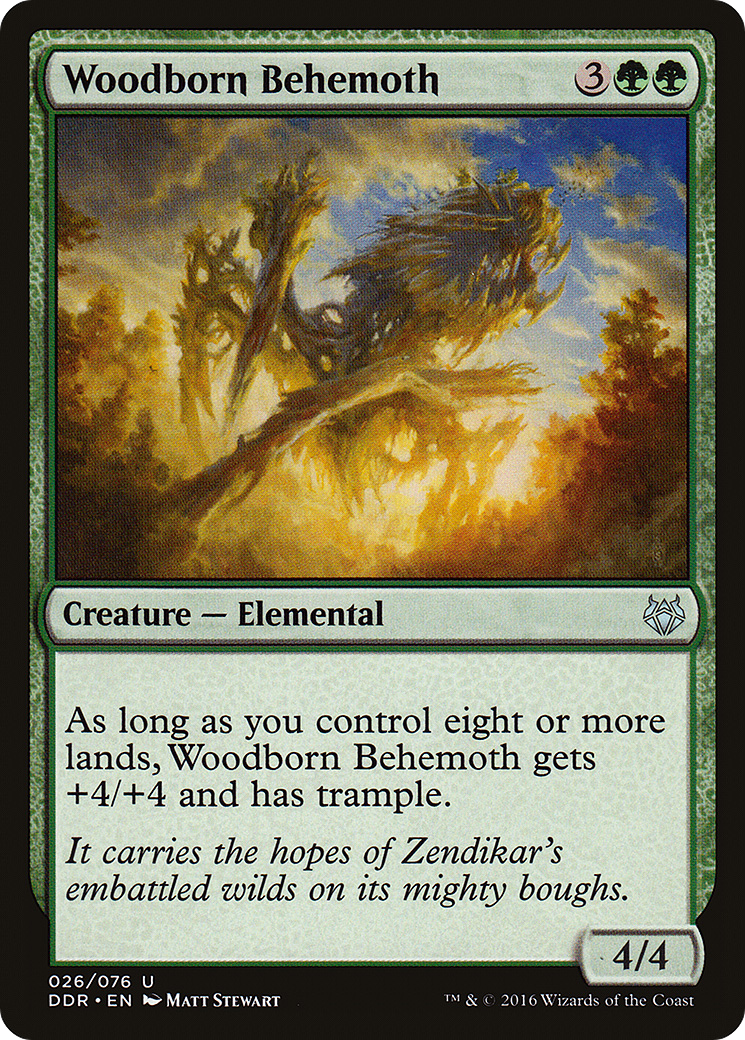 Image of Woodborn Behemoth [Duel Decks: Nissa vs. Ob Nixilis]