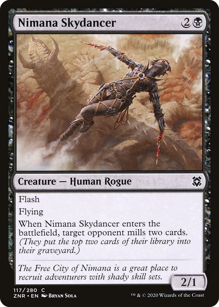 Image of Nimana Skydancer [Zendikar Rising]